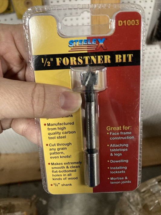 Steelex 1/2" Forstner Bit