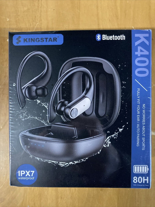 Wireless Earbuds, KINGSTAR Bluetooth Headphones with Microphone Running Workout